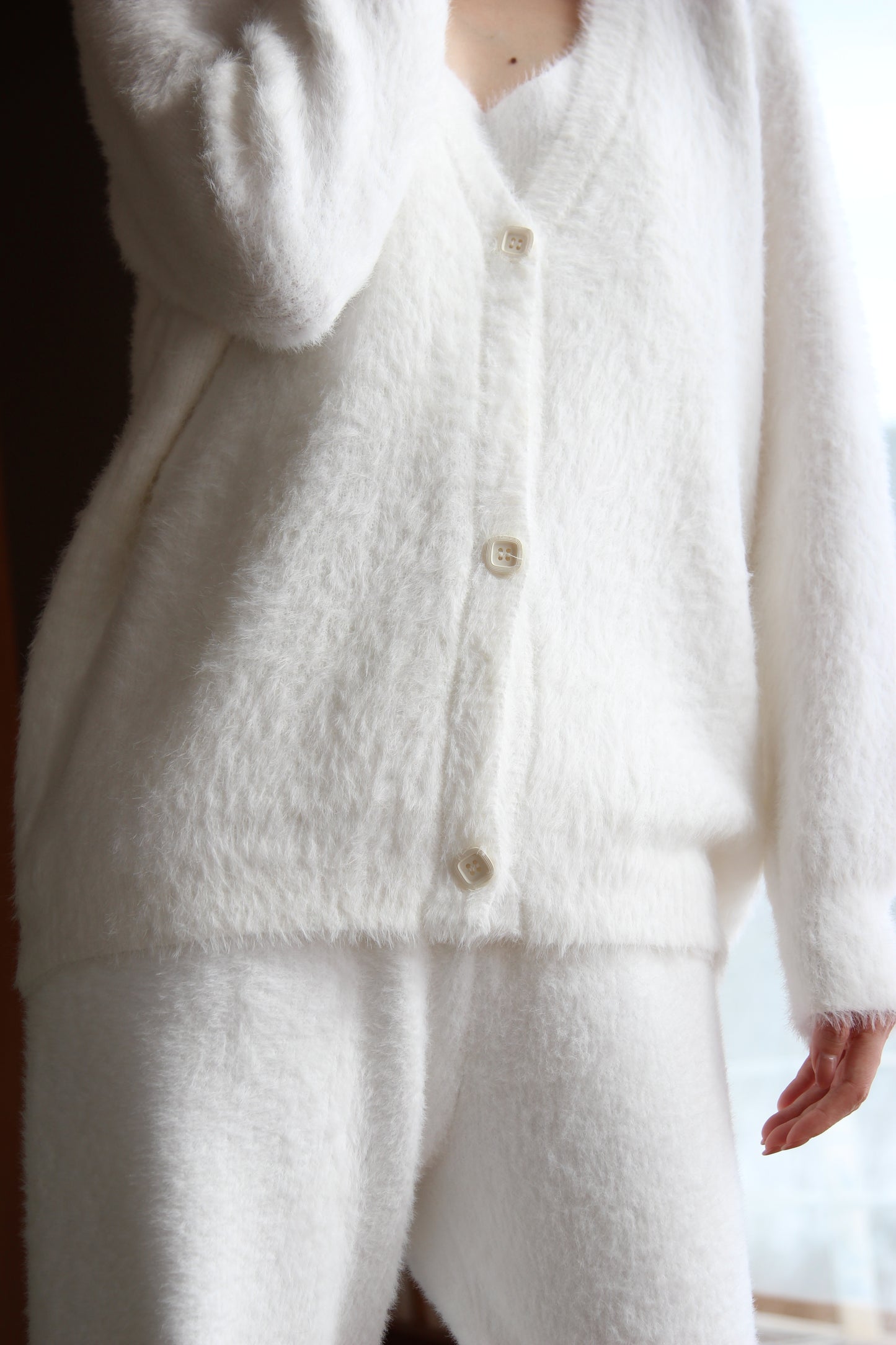 fluffy puffy warmest lounge set