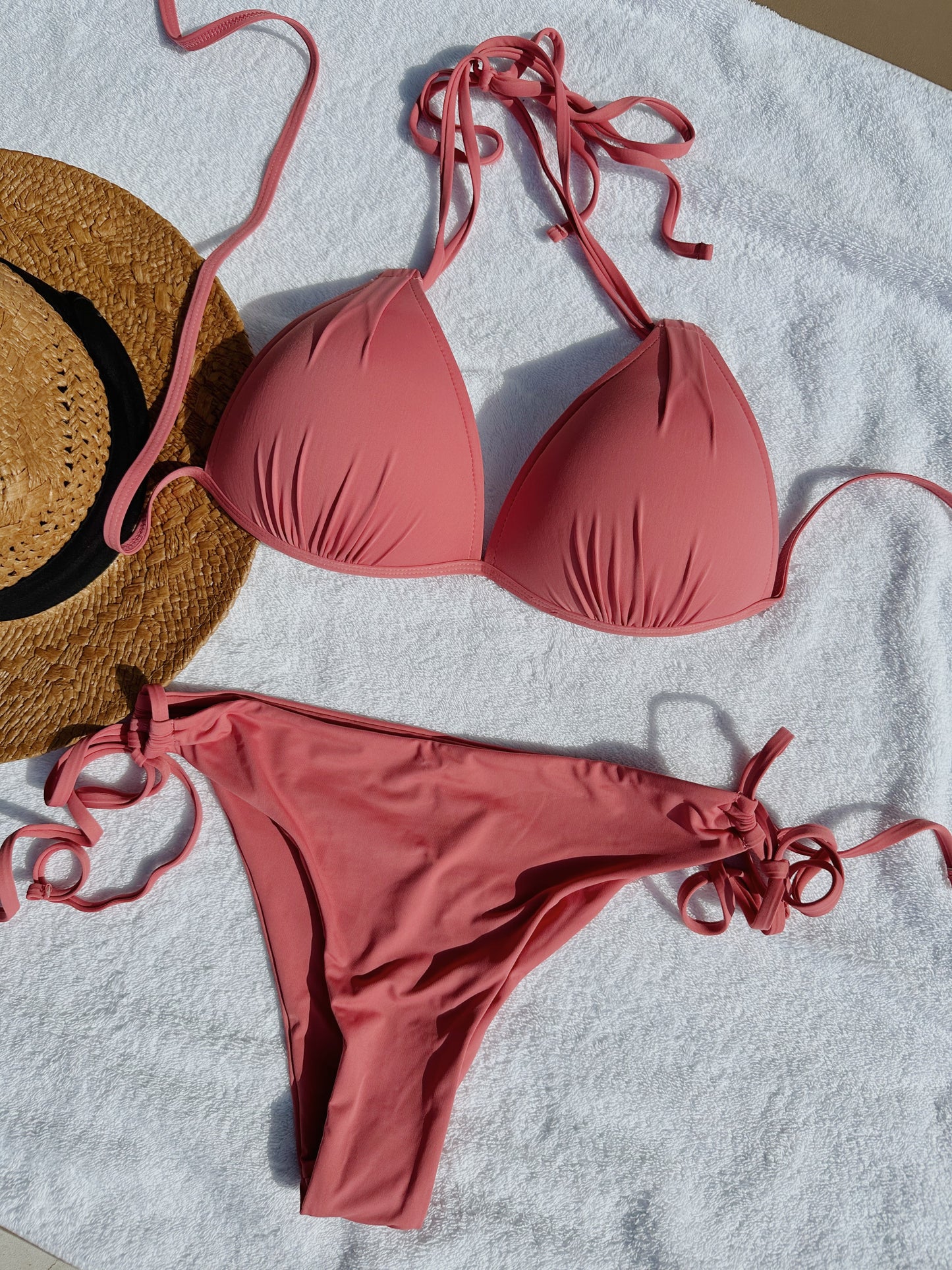 classic tie string bottom