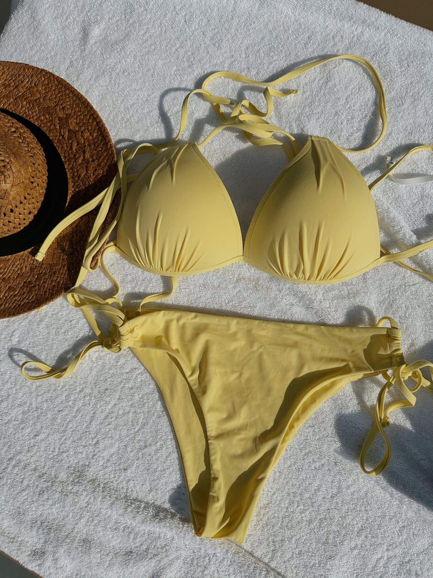 classic tie string bottom