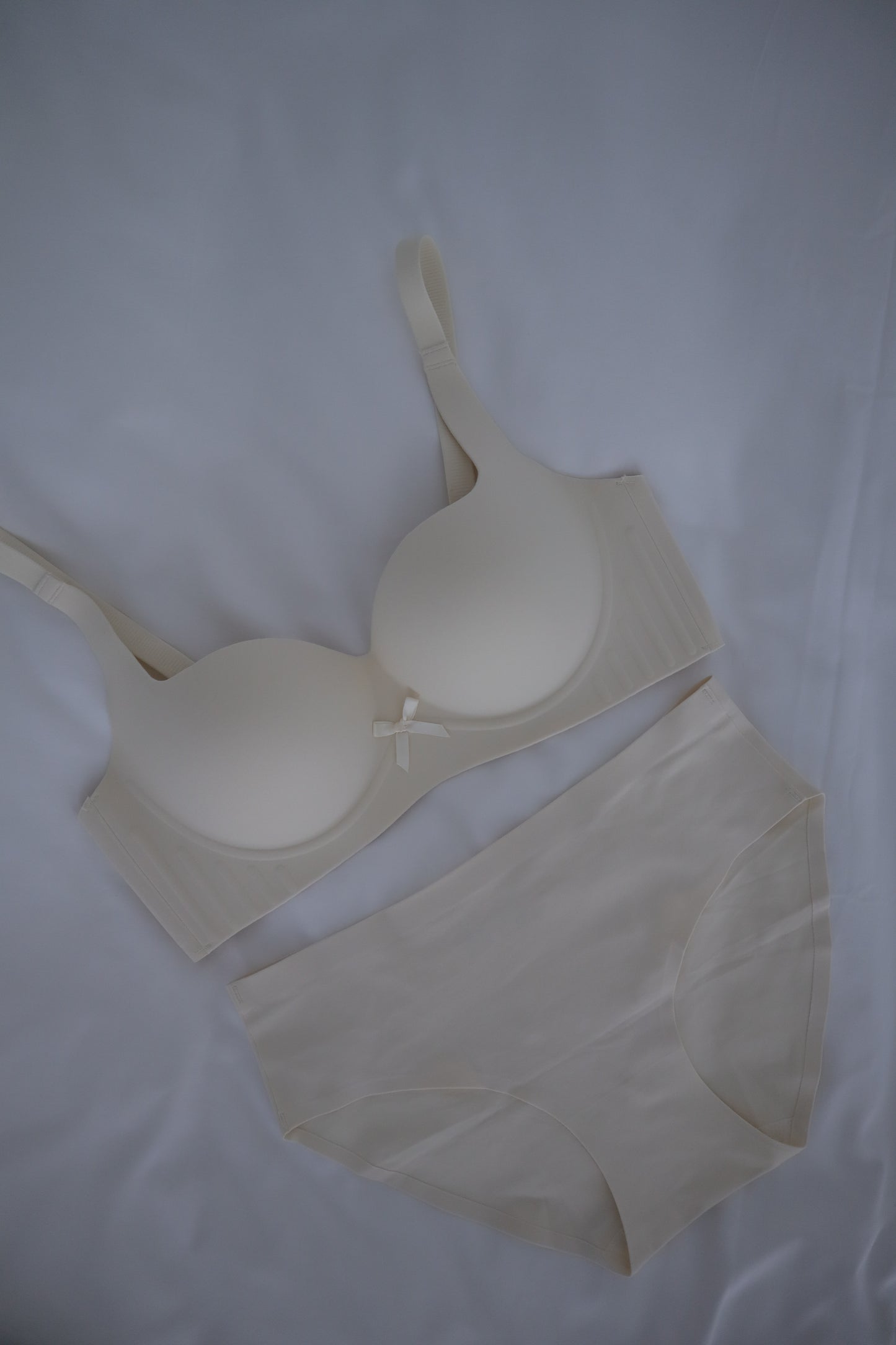 seamless cotton side-support bra