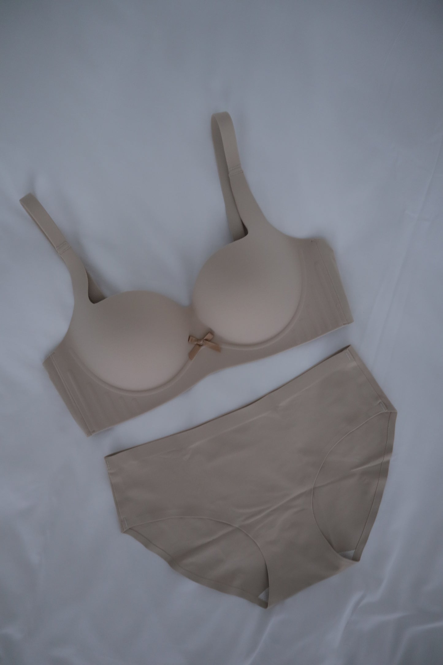 seamless cotton side-support bra