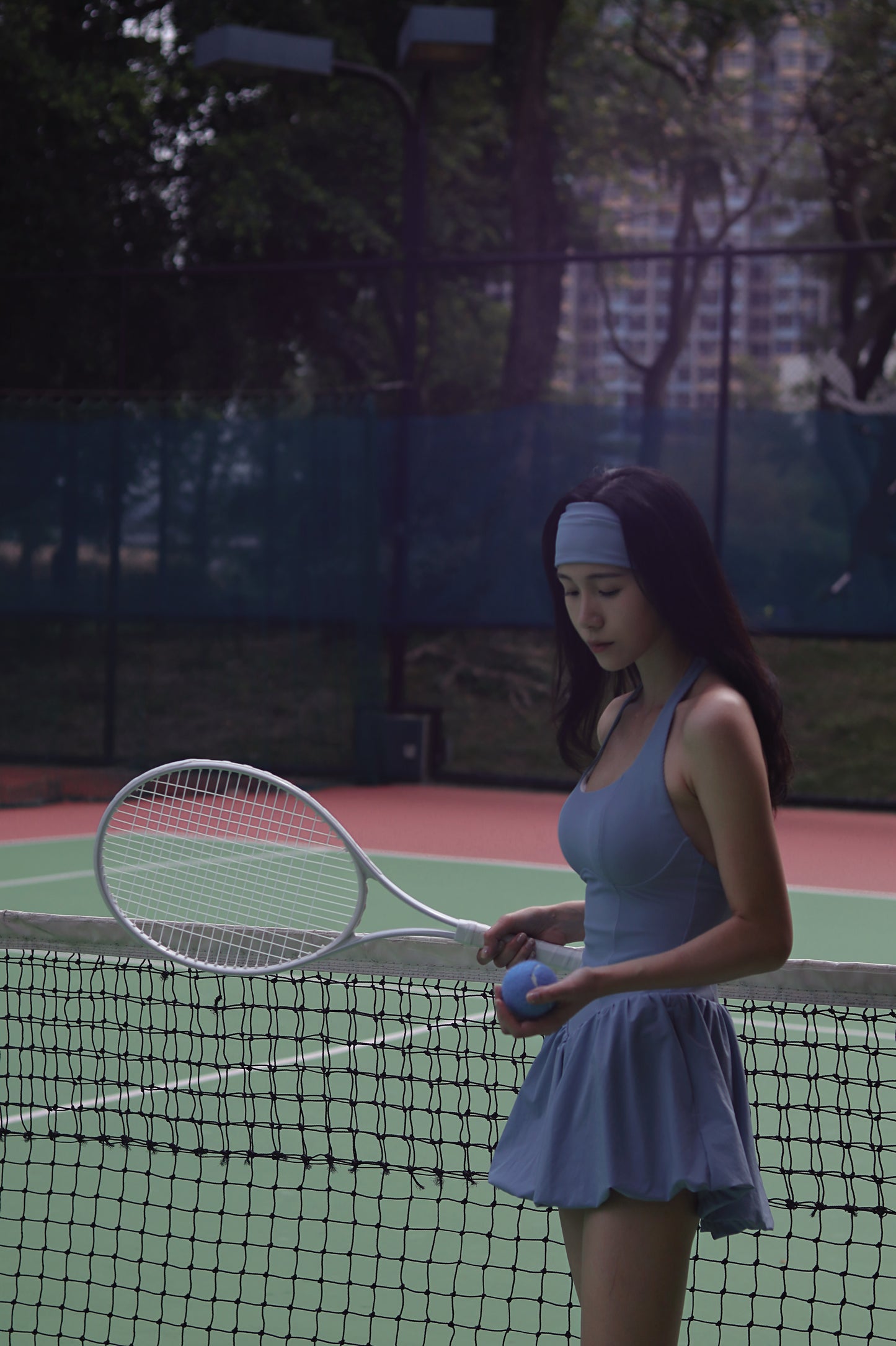 halter bubble tennis dress（預售）
